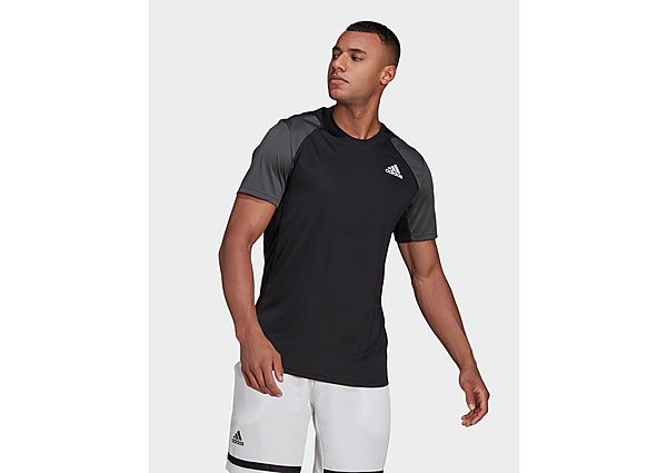 adidas T-shirt Club Tennis - Black / Grey Six / White, Black / Grey Six / White
