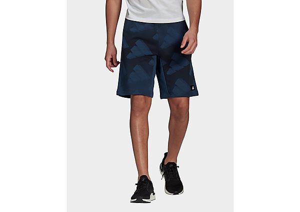 adidas Short Sportswear Graphic - Crew Navy / Black, Crew Navy / Black