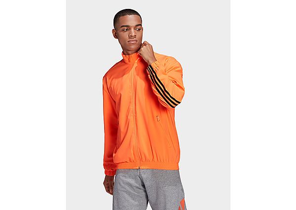 adidas Veste de survêtement Sportswear Woven 3-Stripes - Screaming Orange, Screaming Orange