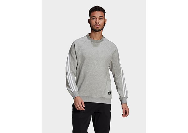 adidas Sweat-shirt Sportswear 3-Stripes - Medium Grey Heather, Medium Grey Heather