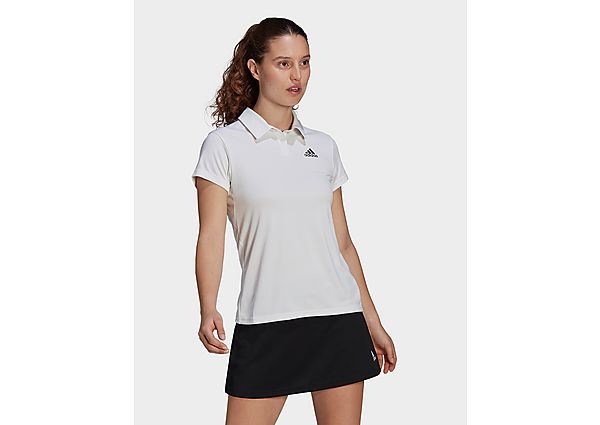 adidas Polo HEAT.RDY Tennis - White / Black, White / Black