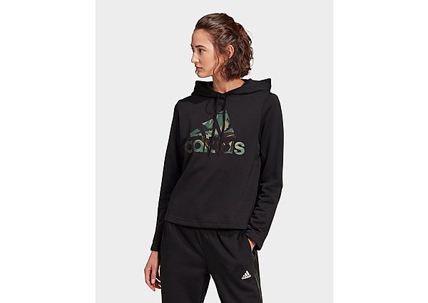 adidas Sweat-shirt à capuche Essentials Camouflage Logo - Black, Black