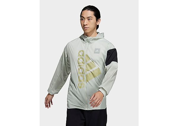 adidas Veste Badge of Sport Mesh - Halo Green, Halo Green