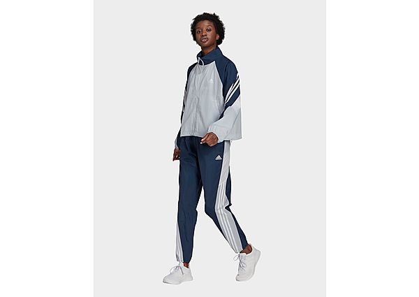 adidas Survêtement Sportswear Game-Time Woven - Halo Blue / Crew Navy / White, Halo Blue / Crew Navy