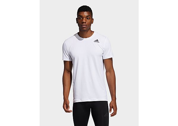 adidas T-shirt Techfit Compression Short Sleeve - White, White