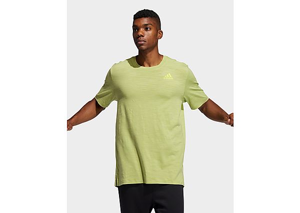 adidas T-shirt City Elevated - Acid Yellow Mel, Acid Yellow Mel