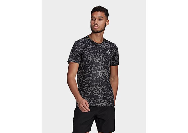 adidas T-shirt Fast Primeblue Graphic - Grey Four, Grey Four