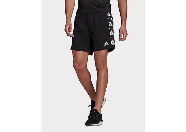 adidas Short Own The Run Celebration - Black / White, Black / White