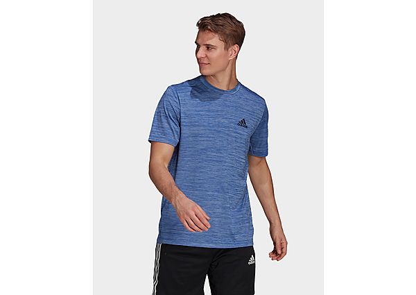 adidas T-shirt AEROREADY Designed To Move Sport Stretch - Team Royal Blue Mel, Team Royal Blue Mel
