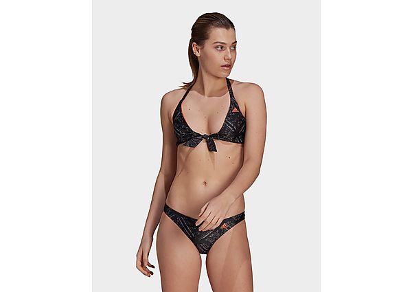 adidas Haut de bikini Festivibes Reversible - Black / Grey Six / Grey Three / True Orange, Black / G