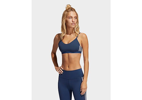 adidas Brassière All Me 3-Stripes - Crew Navy / White / White, Crew Navy / White / White