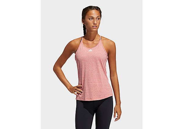 adidas Débardeur Performance - Crew Red Mel / White, Crew Red Mel / White