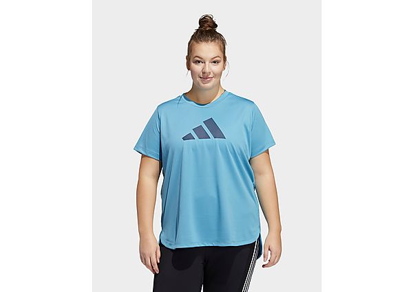 adidas T-shirt Badge of Sport (Grandes tailles) - Hazy Blue / Crew Navy, Hazy Blue / Crew Navy
