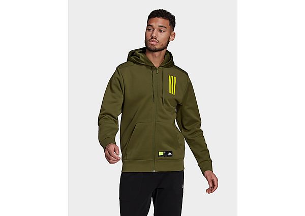 adidas Veste de survêtement Sportswear Overlay Full-Zip - Wild Pine, Wild Pine