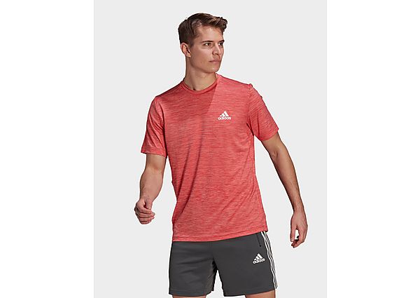 adidas T-shirt AEROREADY Designed To Move Sport Stretch - Scarlet Mel., Scarlet Mel.