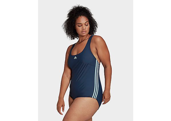 adidas Maillot de bain Classic 3-Stripes - Crew Navy / Clear Mint, Crew Navy / Clear Mint
