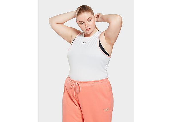 Reebok débardeur en mesh workout ready (grande taille) - White, White