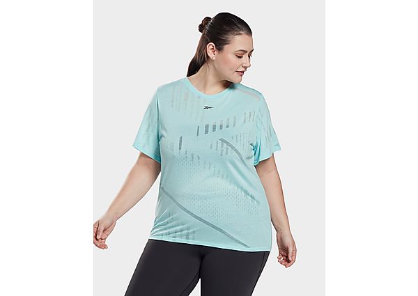 Reebok t-shirt semi-ajouré (grande taille) - Digital Glow, Digital Glow