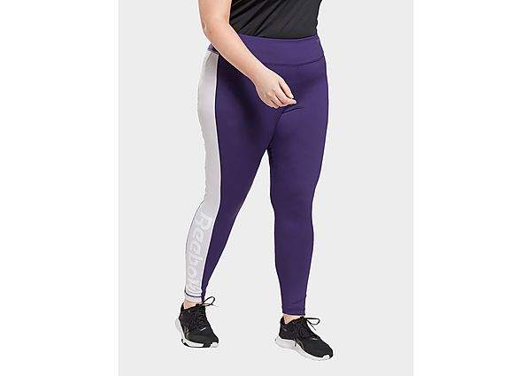 Reebok legging linear logo (grande taille) - Dark Orchid, Dark Orchid
