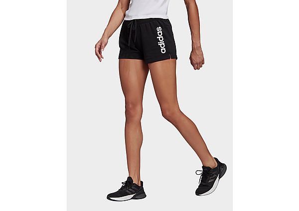 adidas Short Essentials Slim Logo - Black / White, Black / White