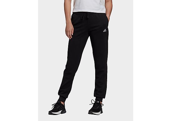 adidas Pantalon Essentials French Terry Logo - Black / White, Black / White