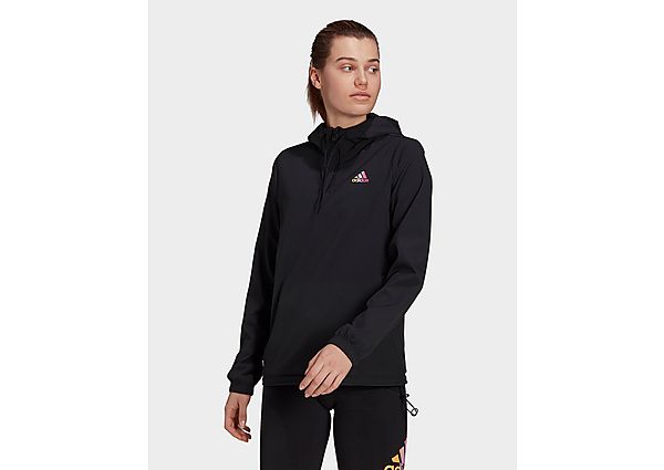 adidas Anorak Coupe-vent Essentials Gradient - Black / Multicolor, Black / Multicolor