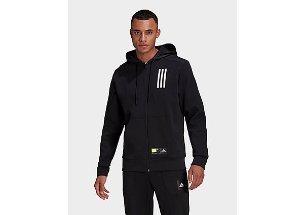 adidas Veste de survêtement Sportswear Overlay Full-Zip - Black, Black