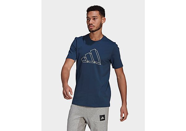 adidas T-shirt Sportswear Graphic - Crew Navy, Crew Navy