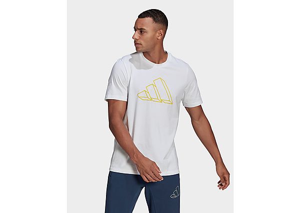 adidas T-shirt Sportswear Graphic - White, White