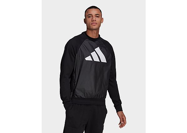 adidas Sweat-shirt Sportswear Fabric Block - Black, Black