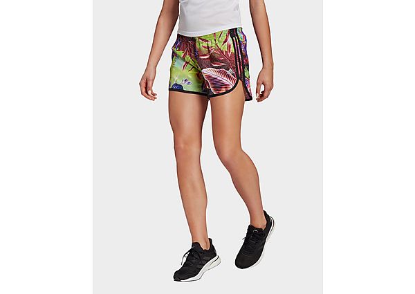 adidas Short Marathon 20 Floral - Wild Pink / Screaming Pink, Wild Pink / Screaming Pink