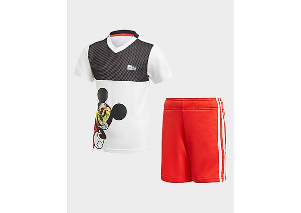 adidas Ensemble Mickey Mouse Summer - White / Black / Red, White / Black / Red