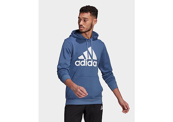 adidas Sweat-shirt à capuche Essentials Big Logo - Crew Blue / White, Crew Blue / White