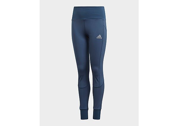 adidas Legging de yoga AEROREADY High-Rise Comfort Workout - Crew Navy / Silver Metallic, Crew Navy