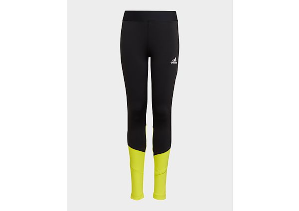 adidas Tight XFG Primeblue AEROREADY - Black / Acid Yellow / White, Black / Acid Yellow / White