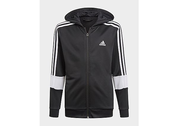 adidas Veste à capuche AEROREADY 3-Stripes Flow Primeblue - Black / White, Black / White