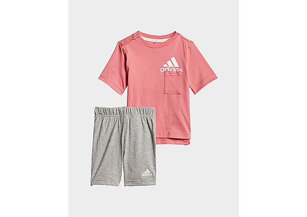 adidas Ensemble Badge of Sport Summer - Hazy Rose / White, Hazy Rose / White
