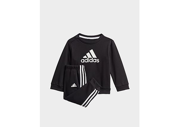 adidas Survêtement Badge of Sport French Terry - Black / White, Black / White