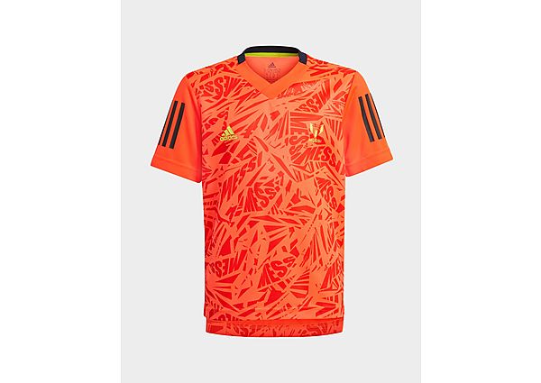 adidas Maillot Iconic Messi d'inspiration football - App Solar Red / Semi Solar Yellow, App Solar Re