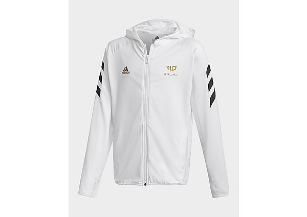adidas Veste à capuche Salah Football-Inspired - White / Black / Gold Metallic, White / Black / Gold