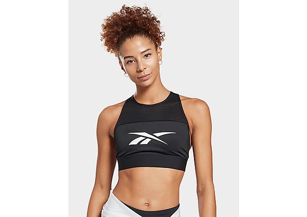 Reebok brassière de sport à encolure haute workout ready - Black, Black
