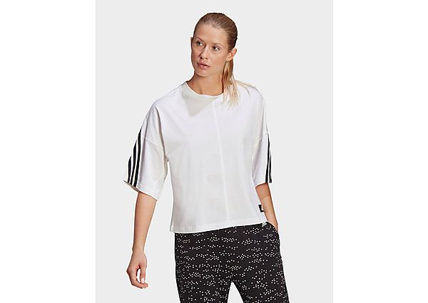 adidas T-shirt Sportswear Future Icons 3-Stripes - White / Black, White / Black