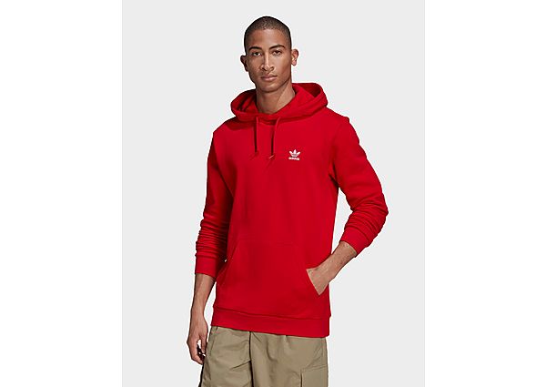 adidas Originals Sweat-shirt à capuche LOUNGEWEAR Trefoil Essentials - Scarlet, Scarlet