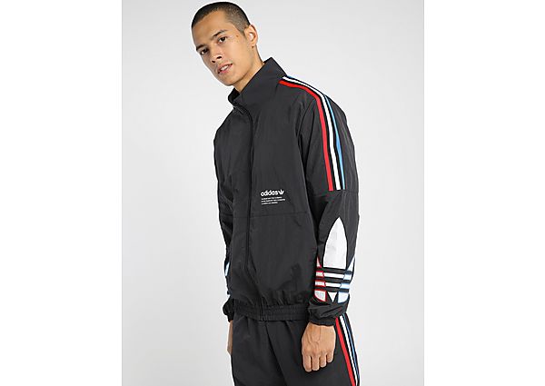 adidas Originals Veste de survêtement Adicolor - Black, Black