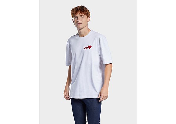 Reebok t-shirt classics valentines - White Melange, White Melange