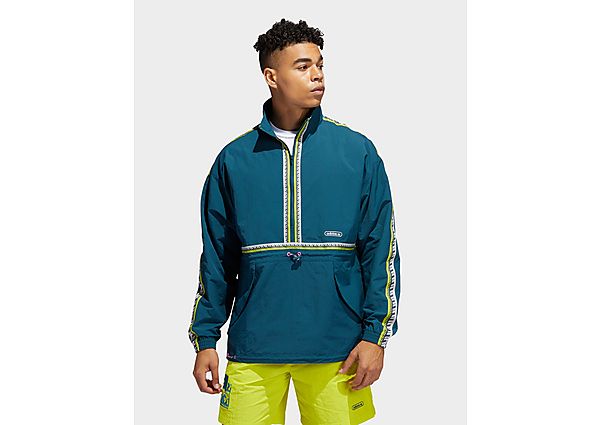 adidas Originals Veste Taped Anorak - Wild Teal, Wild Teal
