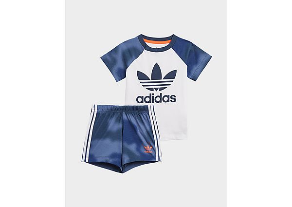 adidas Originals Ensemble short et t-shirt Camo Print - White / Crew Blue / App Solar Red, White / C