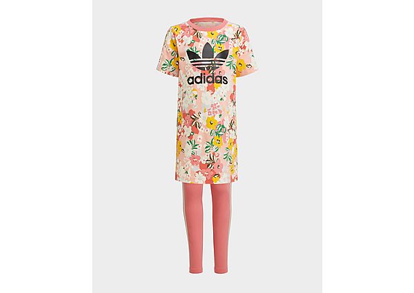 adidas Originals Ensemble robe t-shirt HER Studio London Floral - Trace Pink / Multicolor / Black, T
