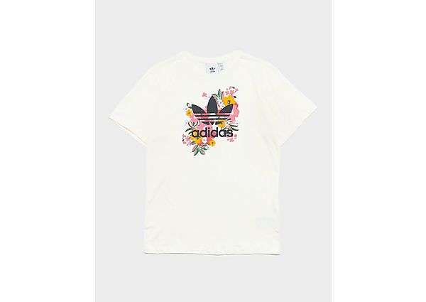 adidas Originals T-shirt HER Studio London Floral - Cream White / Multicolor / Black, Cream White /