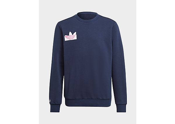 adidas Originals Sweat-shirt Graphic Crew - Collegiate Navy, Collegiate Navy